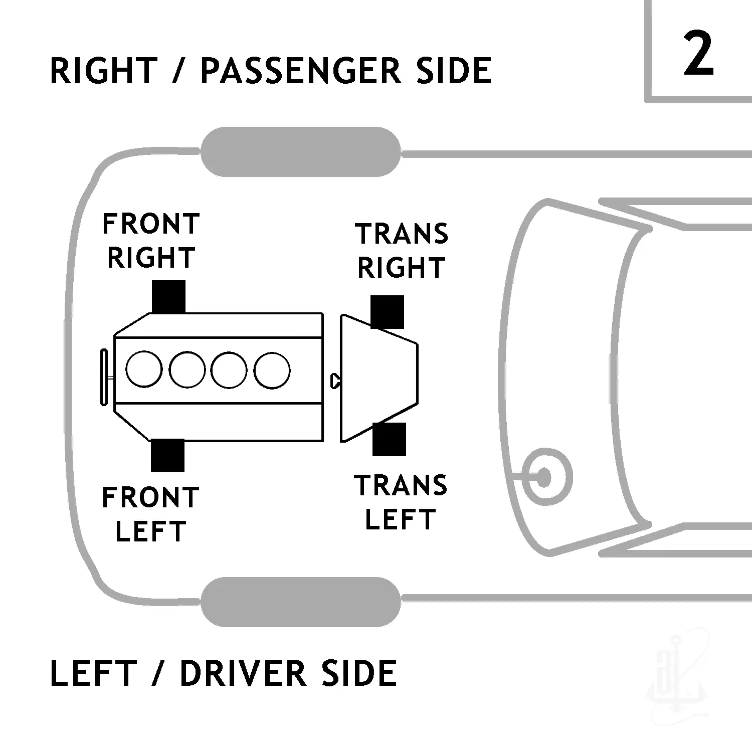 Anchor Manual Transmission Mount thumbnail 5