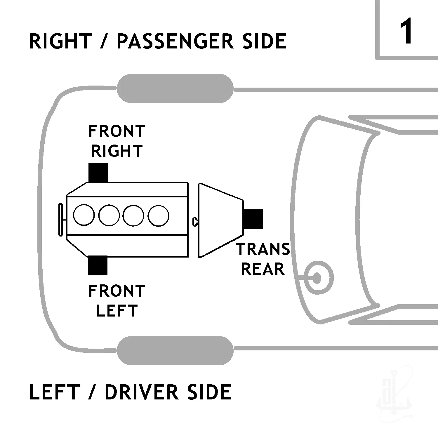 Anchor Manual Transmission Mount thumbnail 5