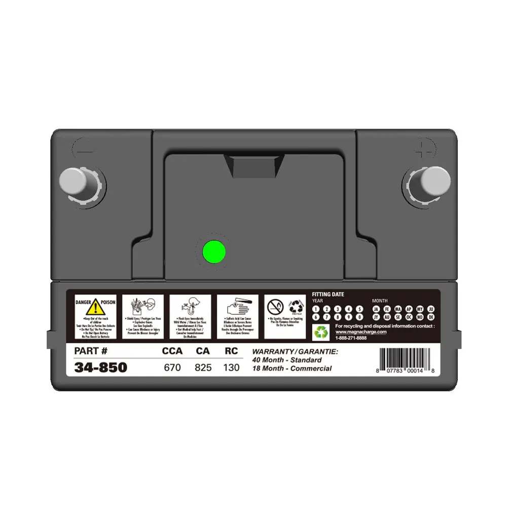 MagnaCharge Group 34 670CCA Vehicle Battery