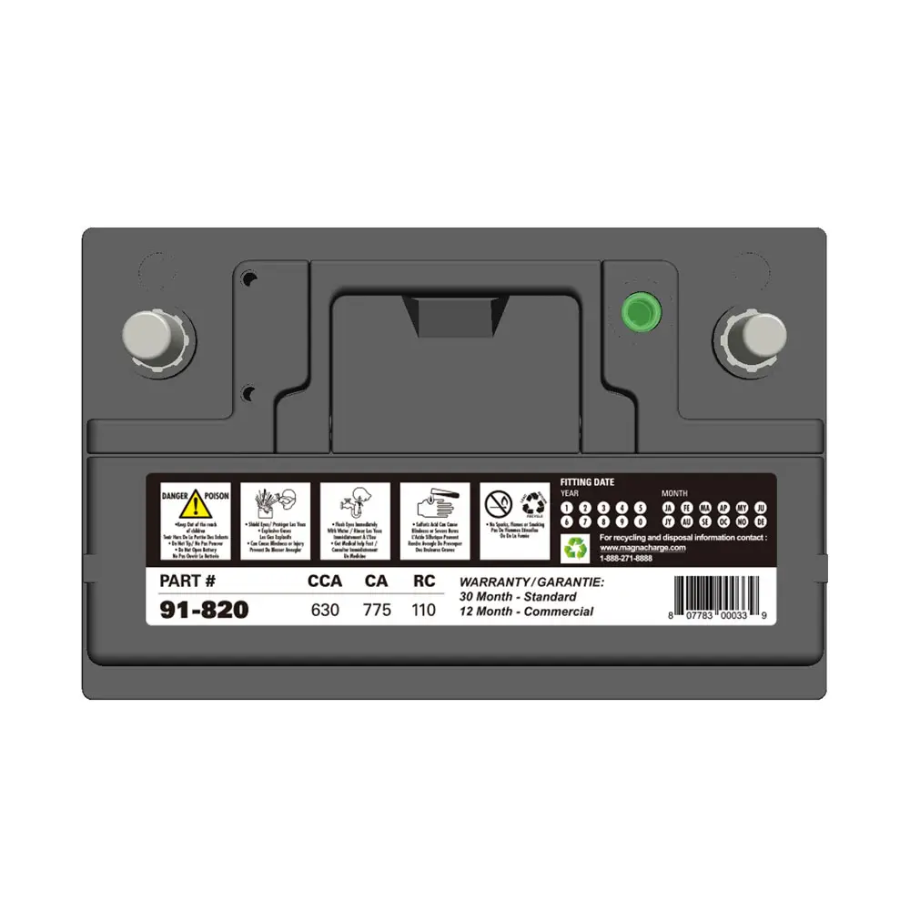 MagnaCharge Group 91 630CCA Vehicle Battery