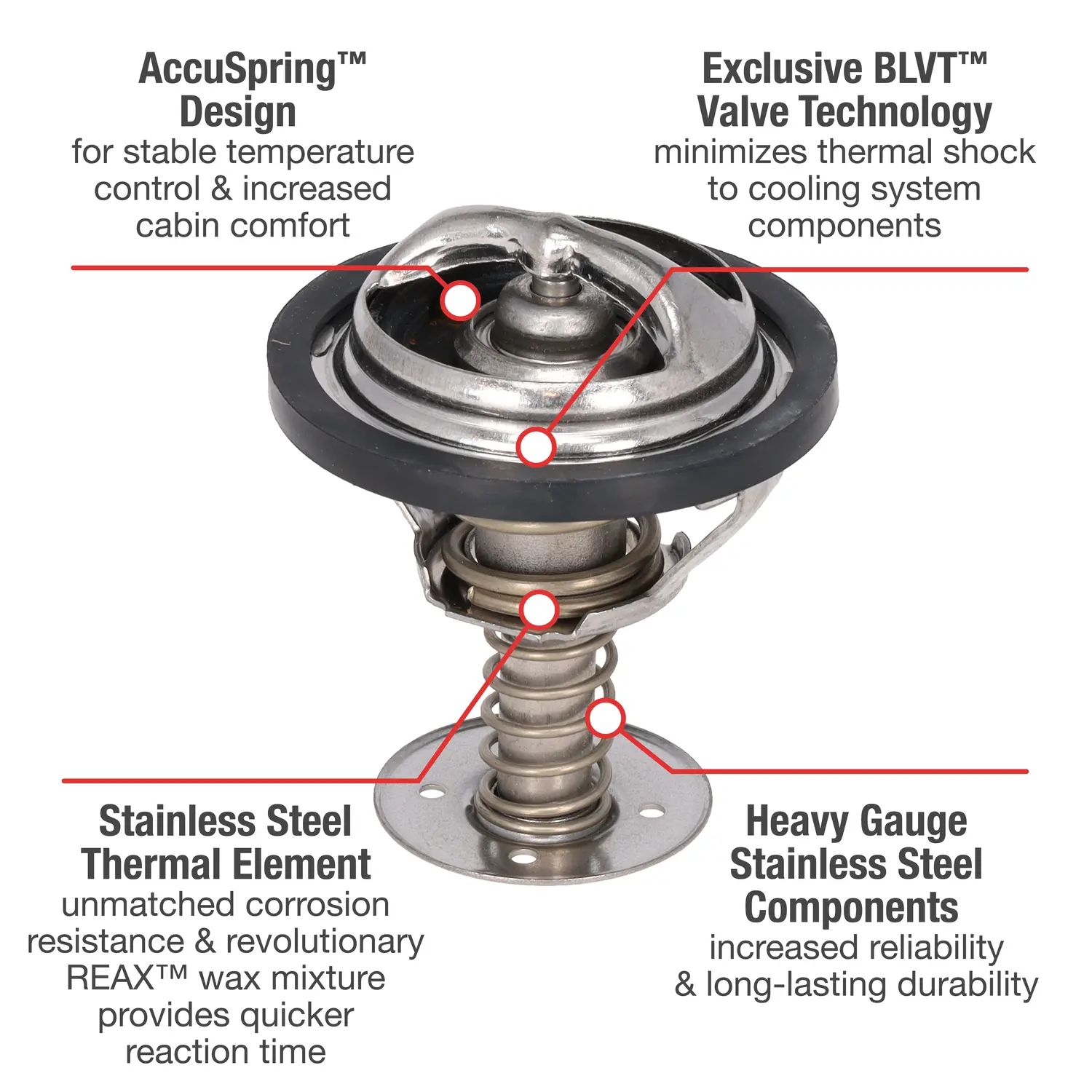 Motorad Engine Coolant Thermostat
