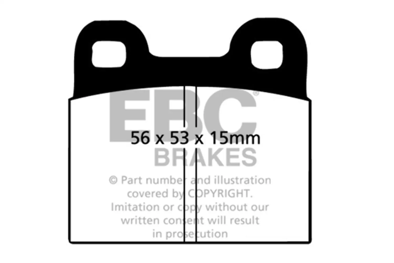 Ultimax OEM Replacement Brake Pads