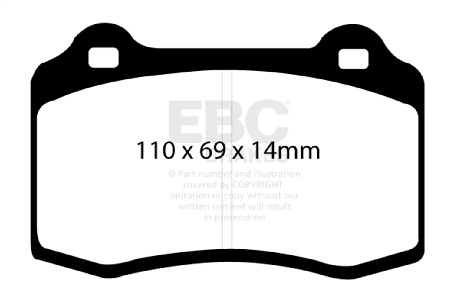 Redstuff Ceramic Low Dust Brake Pads