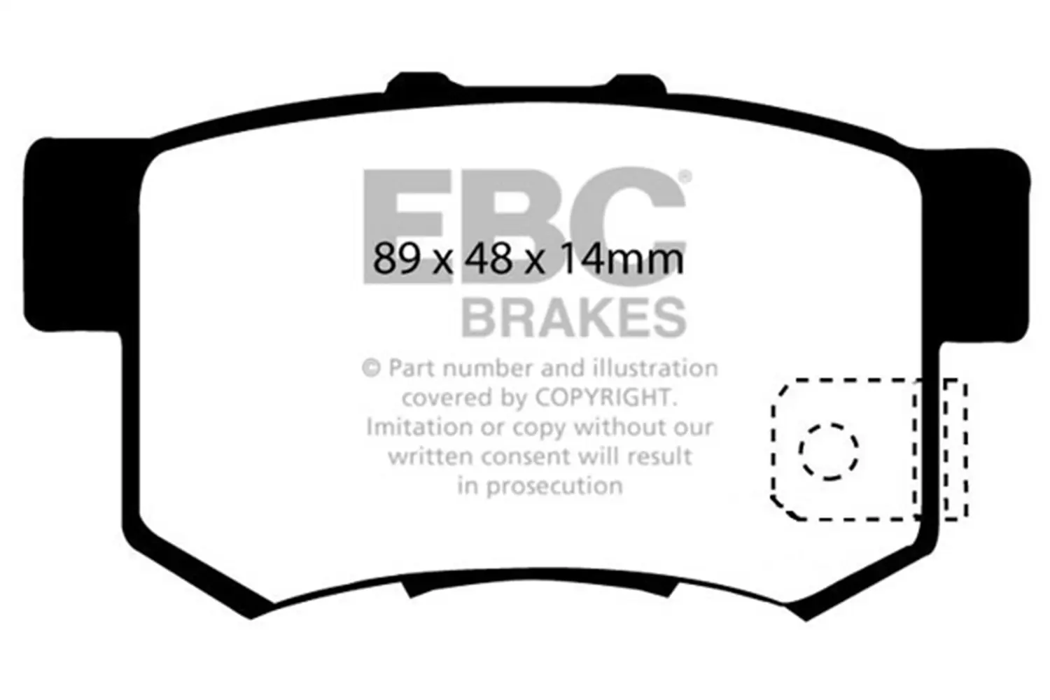 Yellowstuff Street And Track Brake Pads thumbnail 2