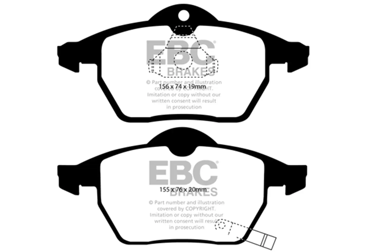 Greenstuff 2000 Series Sport Brake Pads