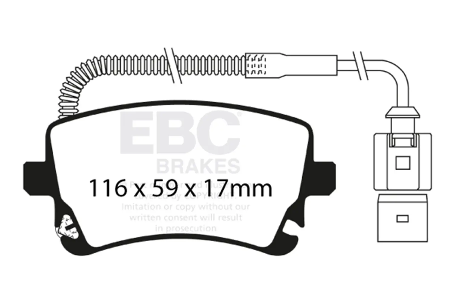 Redstuff Ceramic Low Dust Brake Pads