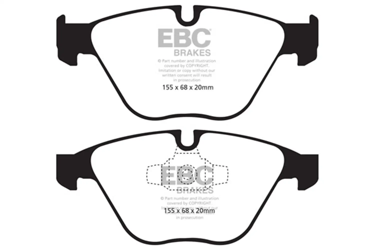 Yellowstuff Street And Track Brake Pads - main product image