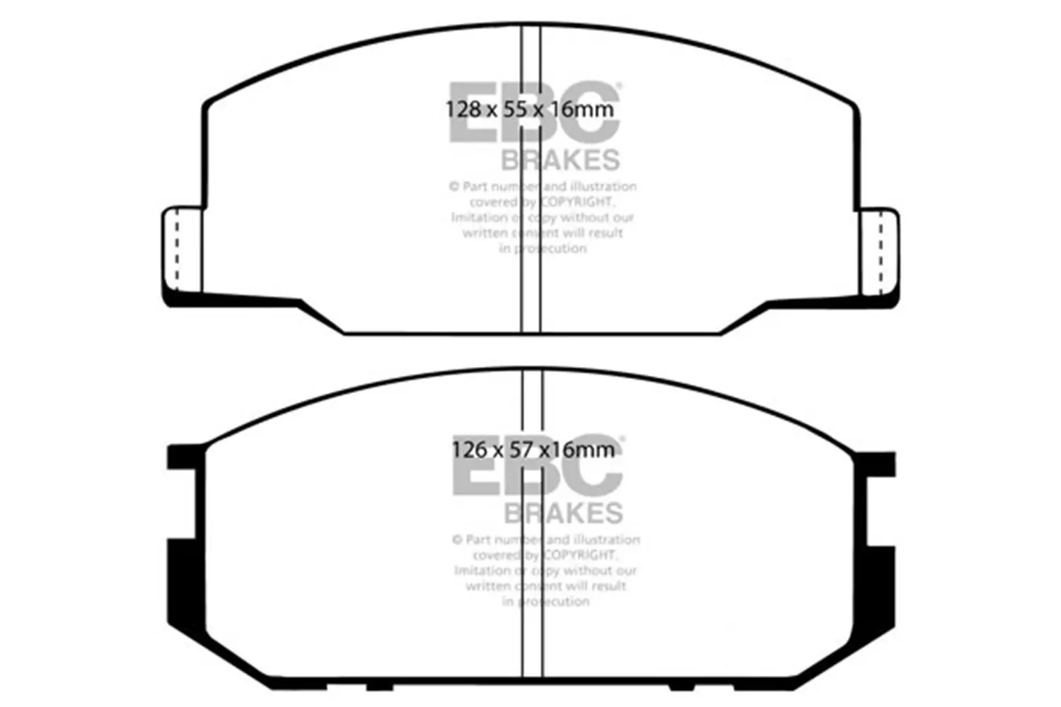 Ultimax OEM Replacement Brake Pads