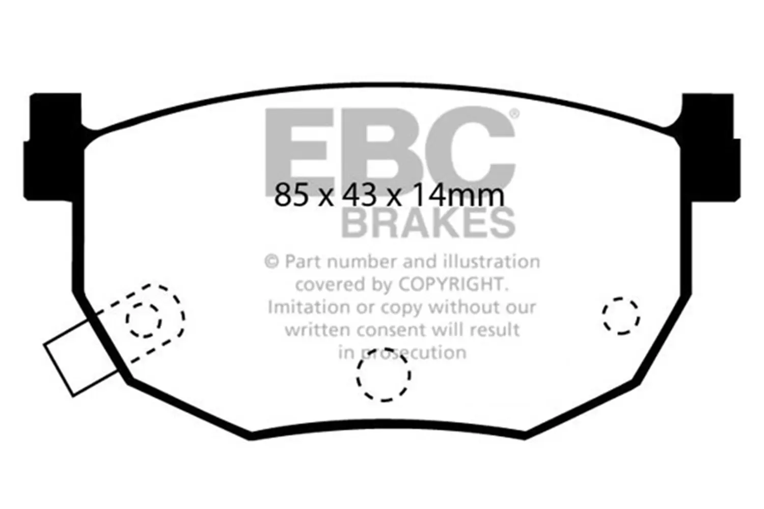 Redstuff Ceramic Low Dust Brake Pads