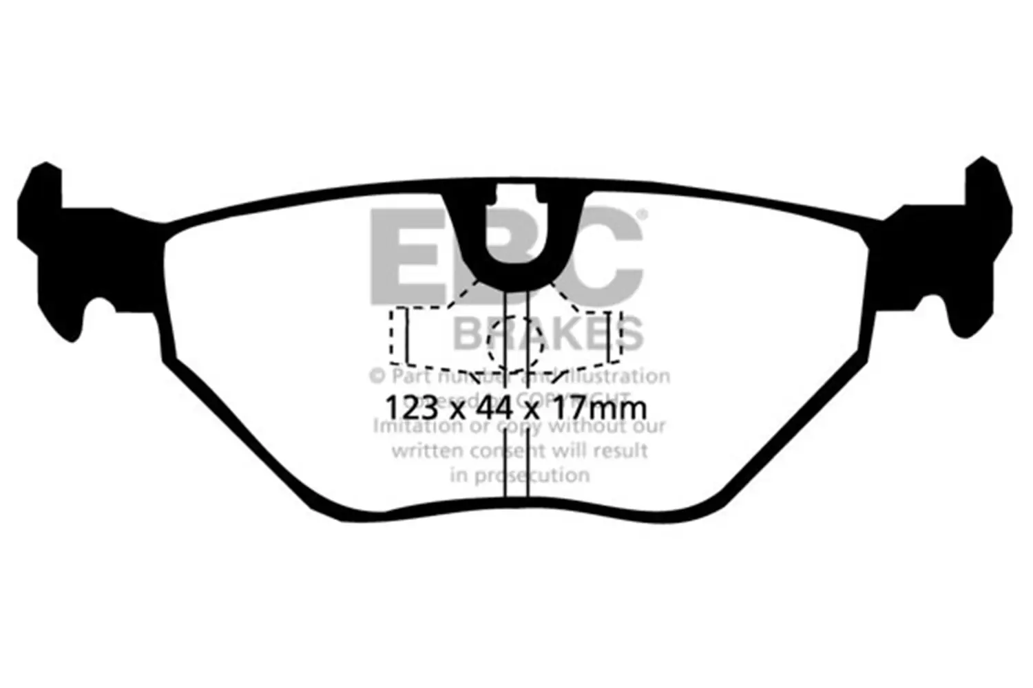 Redstuff Ceramic Low Dust Brake Pads