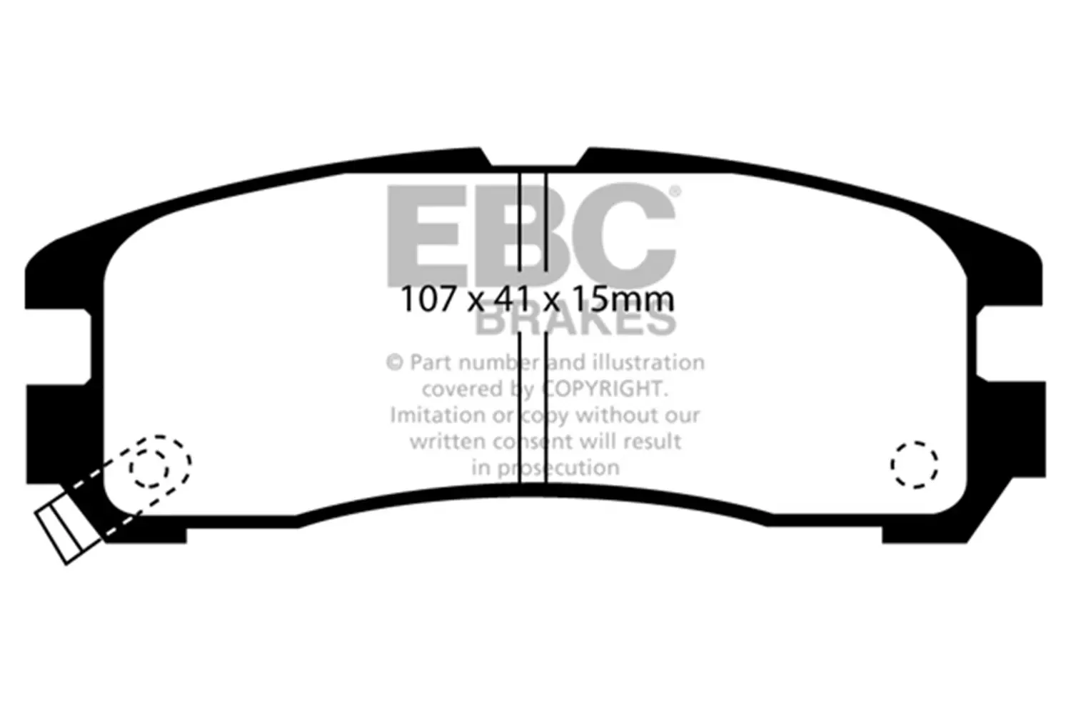 Redstuff Ceramic Low Dust Brake Pads