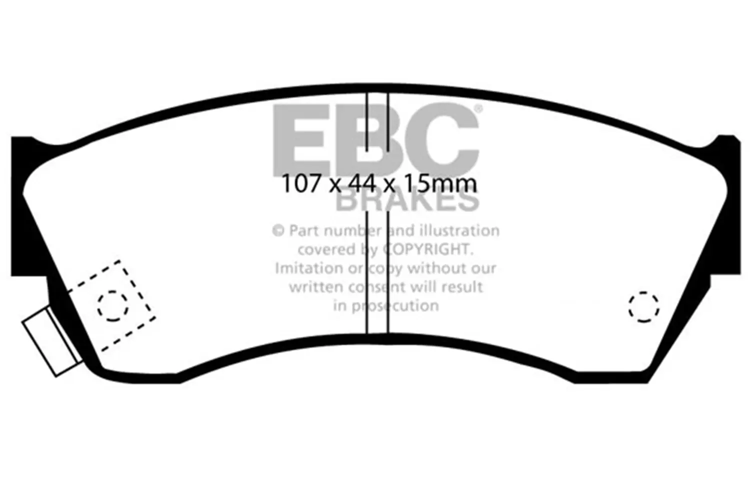 Ultimax OEM Replacement Brake Pads