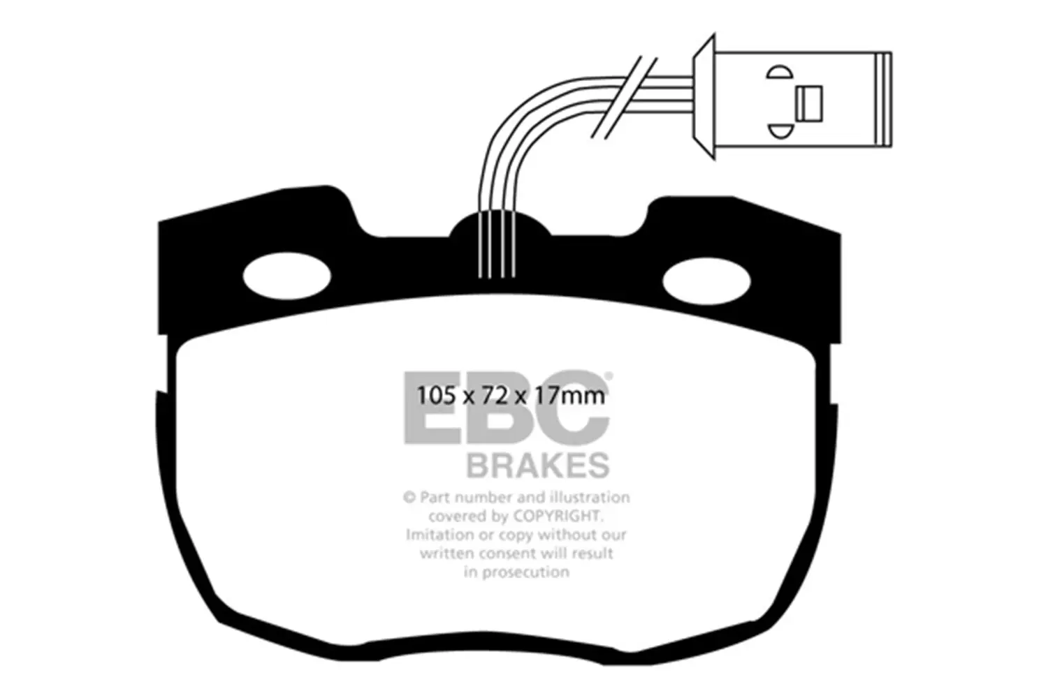 6000 Series Greenstuff Truck/SUV Brakes Disc Pads