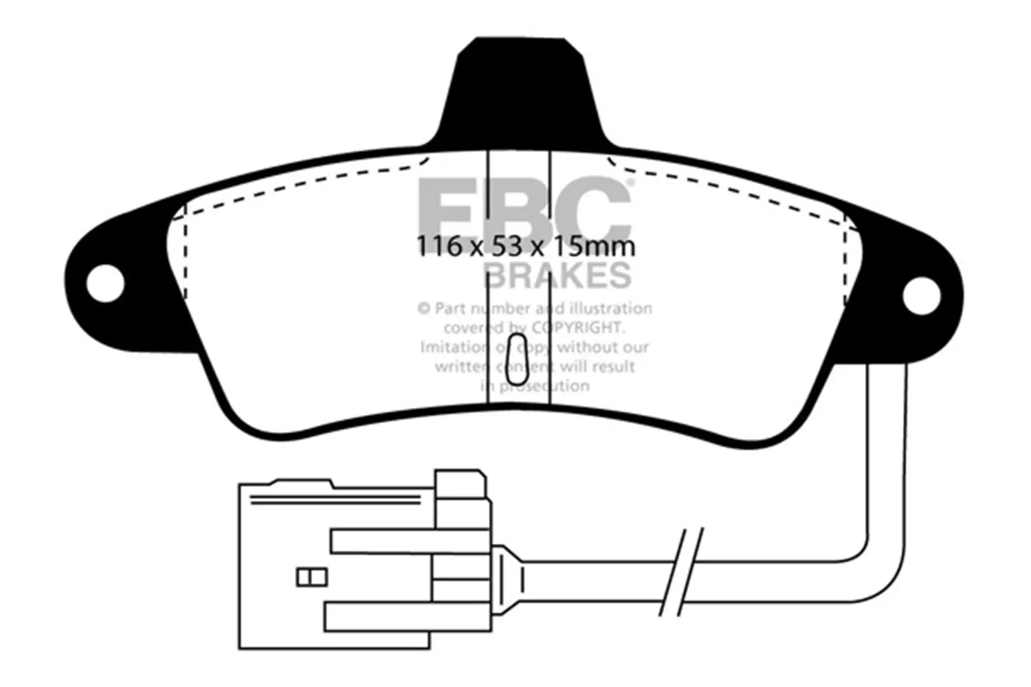 Redstuff Ceramic Low Dust Brake Pads