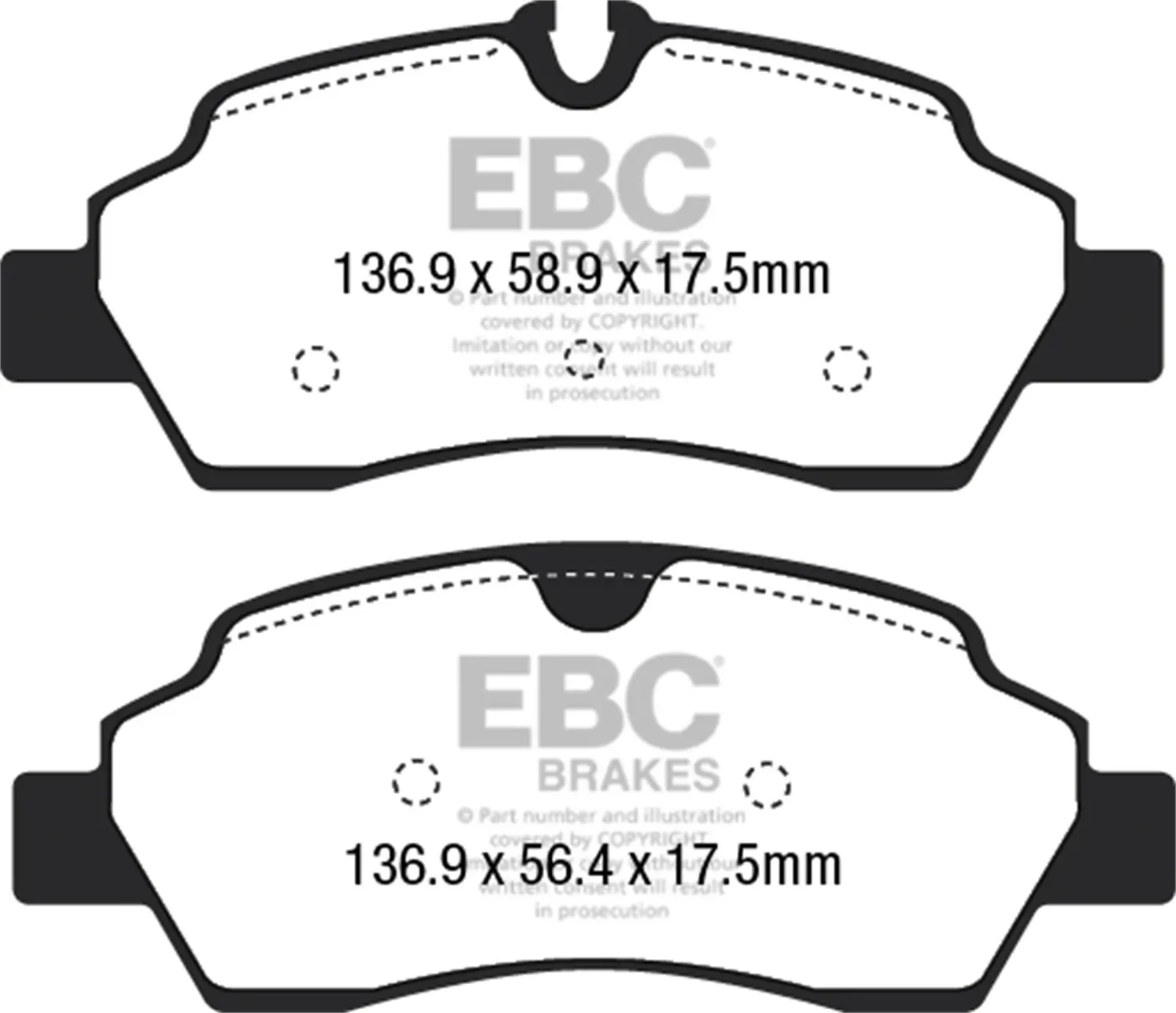 Ultimax OEM Replacement Brake Pads