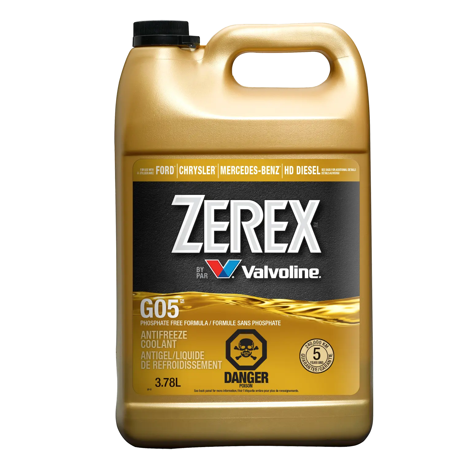 Zerex G-05 Ready to Use, 3.78 L