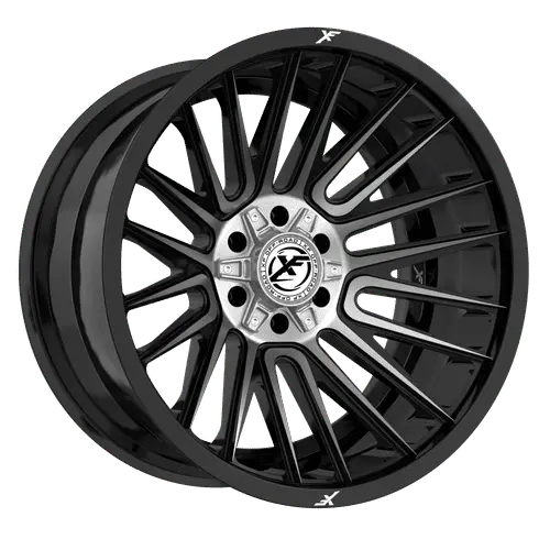 XF Off-Road XF-234 20X9 5X127 / 5X139.7 ET 12mm Gloss Black Milled