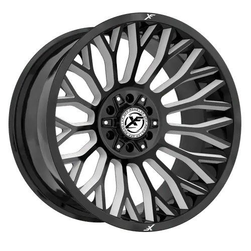 XF Off-Road XF-237 20X9 5X127 / 5X139.7 ET 12mm Gloss Black Milled