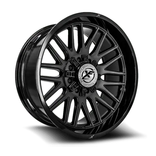 XF Off-Road XF-240 20X9 5X127 / 5X139.7 ET 12mm Gloss Black Milled