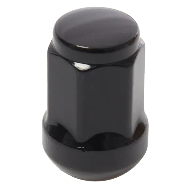 Krypton Lug Nut M12x1.5 R12 Radius Acorn 19mm Hex Black - image principale du produit