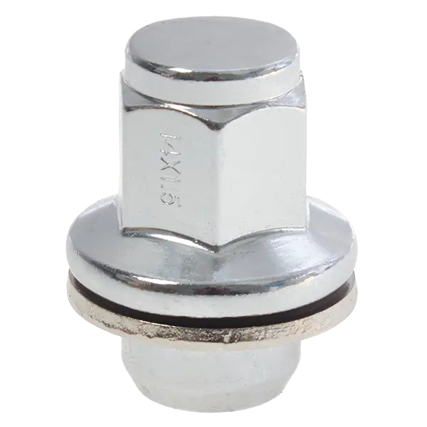 Krypton Lug Nut 9/16"-18 Flat / Mag Mag Chrome