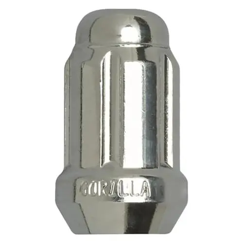 Krypton Lug Nut M12x1.25 60° Conical Spline Chrome
