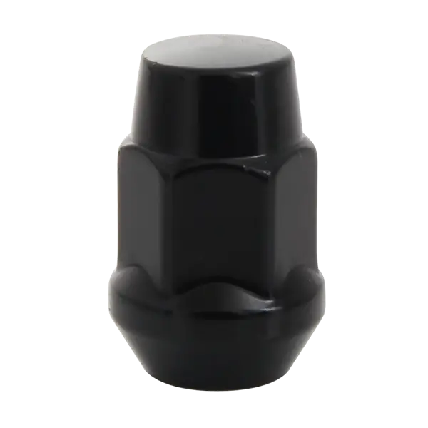 Krypton Lug Nut M12x1.25 60° Conical Acorn 19mm Hex Black