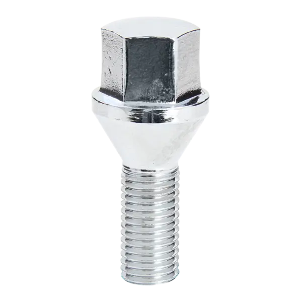Krypton Lug Bolt M14x1.25 60° Conical Acorn 17mm Hex 48mm Shank Chrome