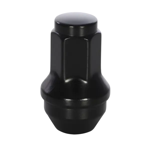Krypton Lug Nut M14x1.5 60° Conical Acorn 21mm Hex Black