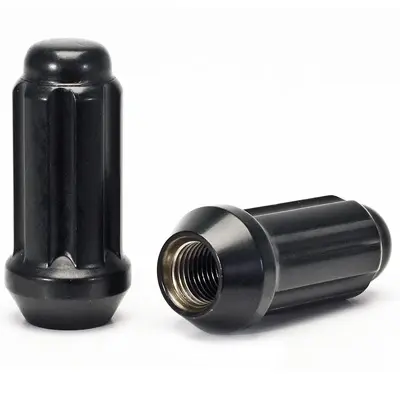 Krypton Lug Nut 9/16"-18 60° Conical Spline 6-Spline Black