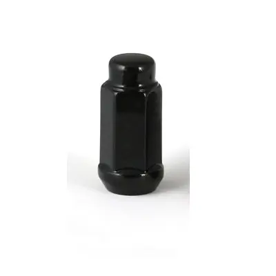 Krypton Lug Nut 9/16"-18 60° Conical Acorn 19mm Hex Black
