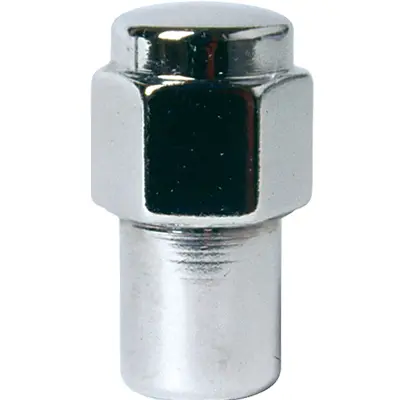 Krypton Lug Nut 7/16"-20 Flat / Mag Mag Chrome
