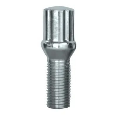 Krypton Lug Bolt M12x1.25 60° Conical Spline 6-Spline 25mm Shank Chrome