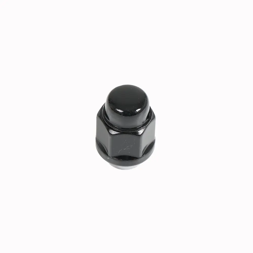 Krypton Lug Nut 7/16"-20 60° Conical Acorn 21mm Hex Black