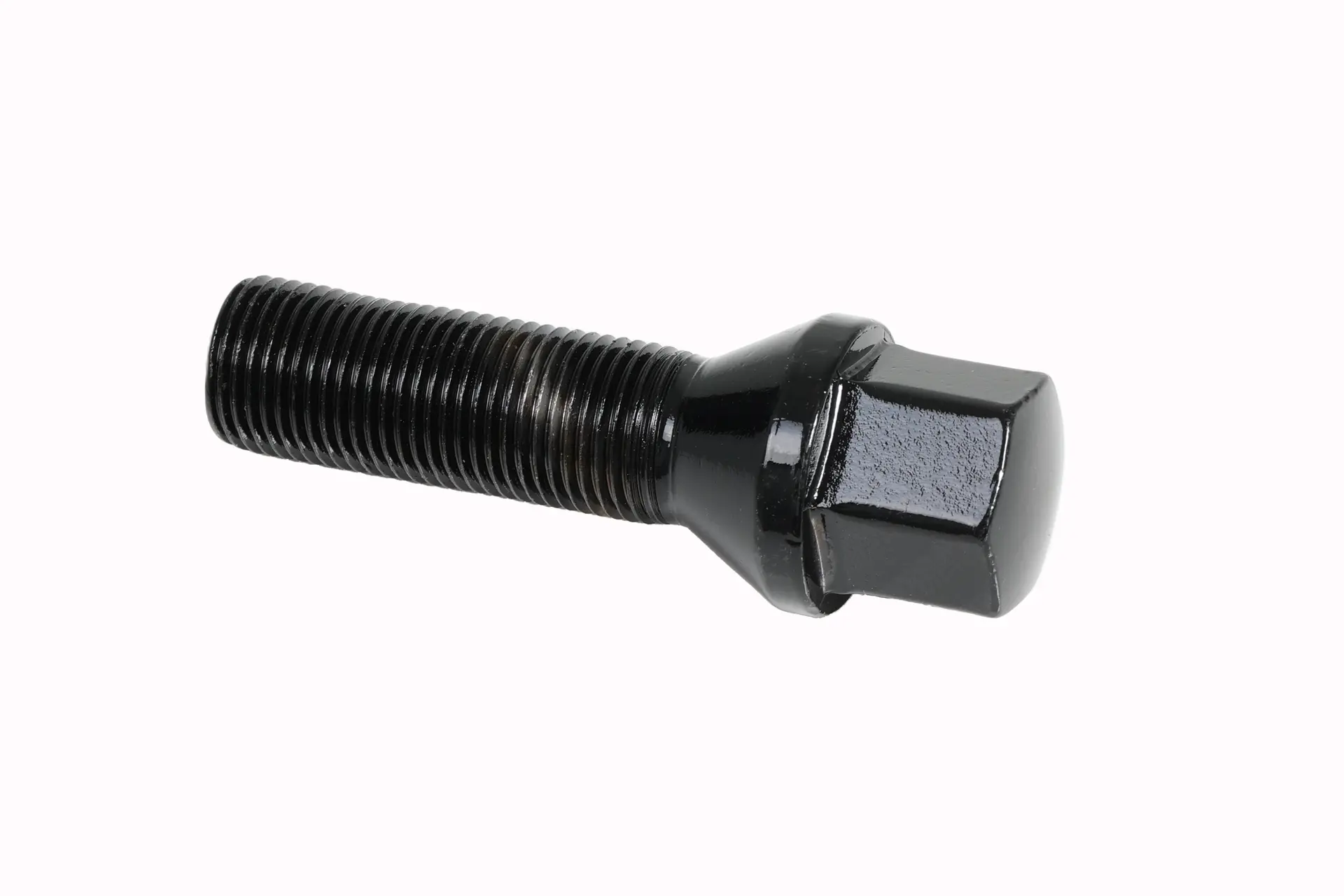 Krypton Lug Bolt M14x1.25 60° Conical Acorn 17mm Hex 40mm Shank Black