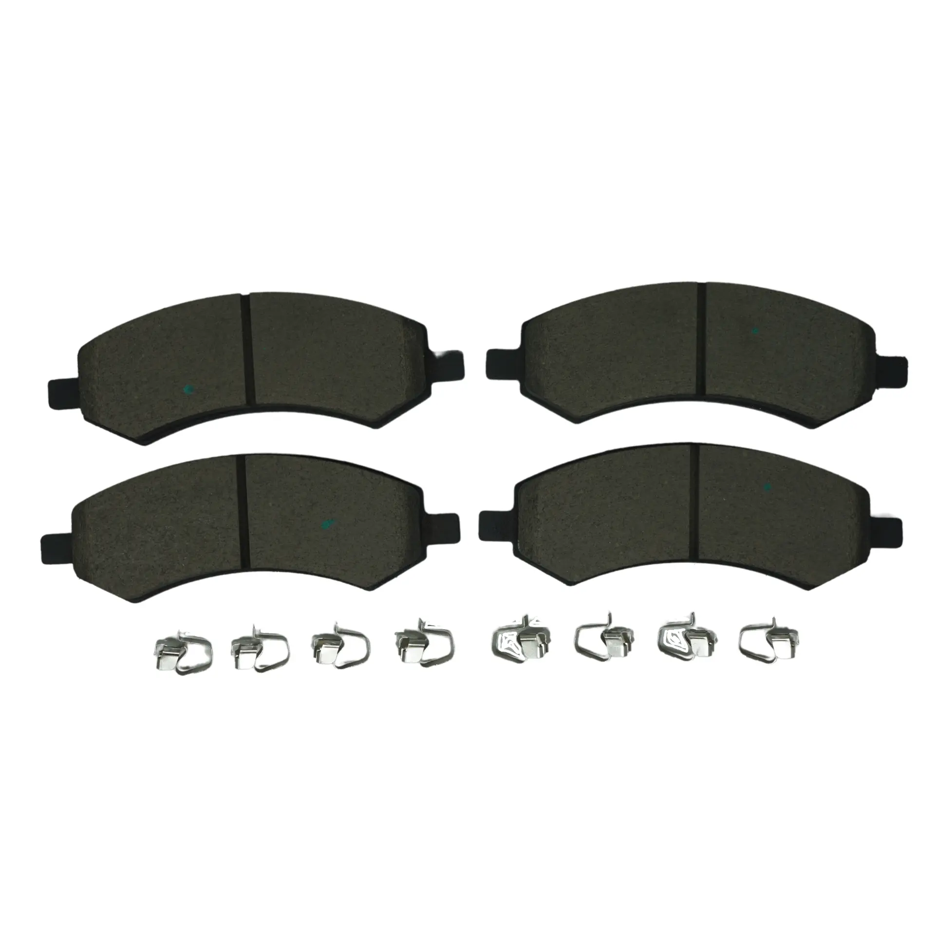 Bremex Ceramic Front Disc Brake Pad Set With Hardware