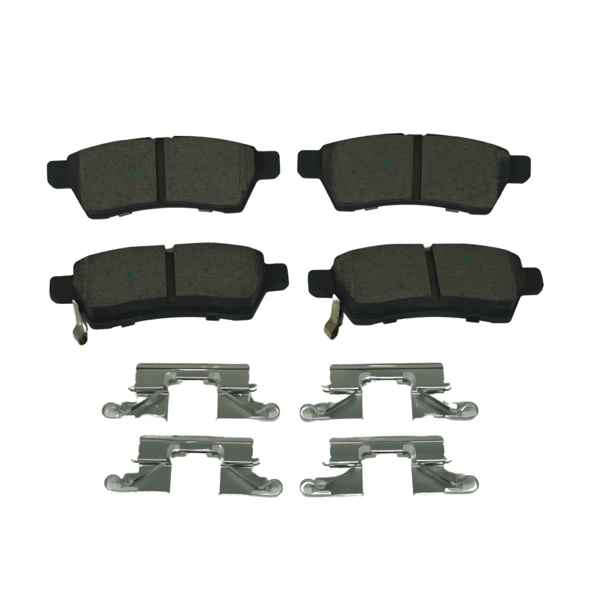 Bremex Ceramic Rear Disc Brake Pad Set With Hardware