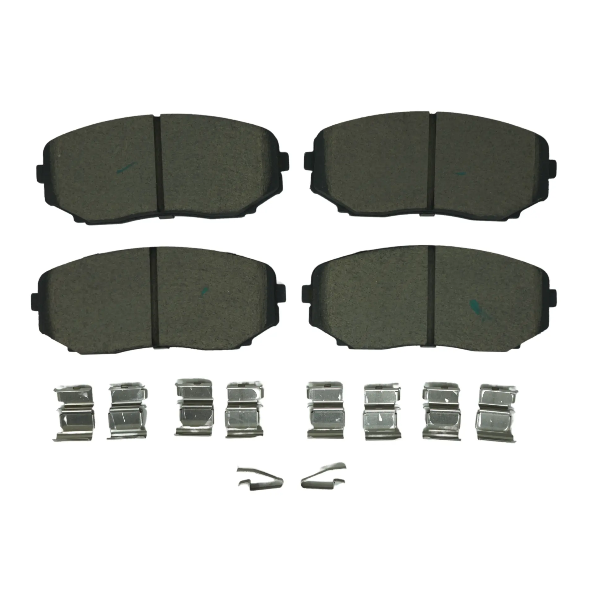 Bremex Ceramic Front Disc Brake Pad Set With Hardware