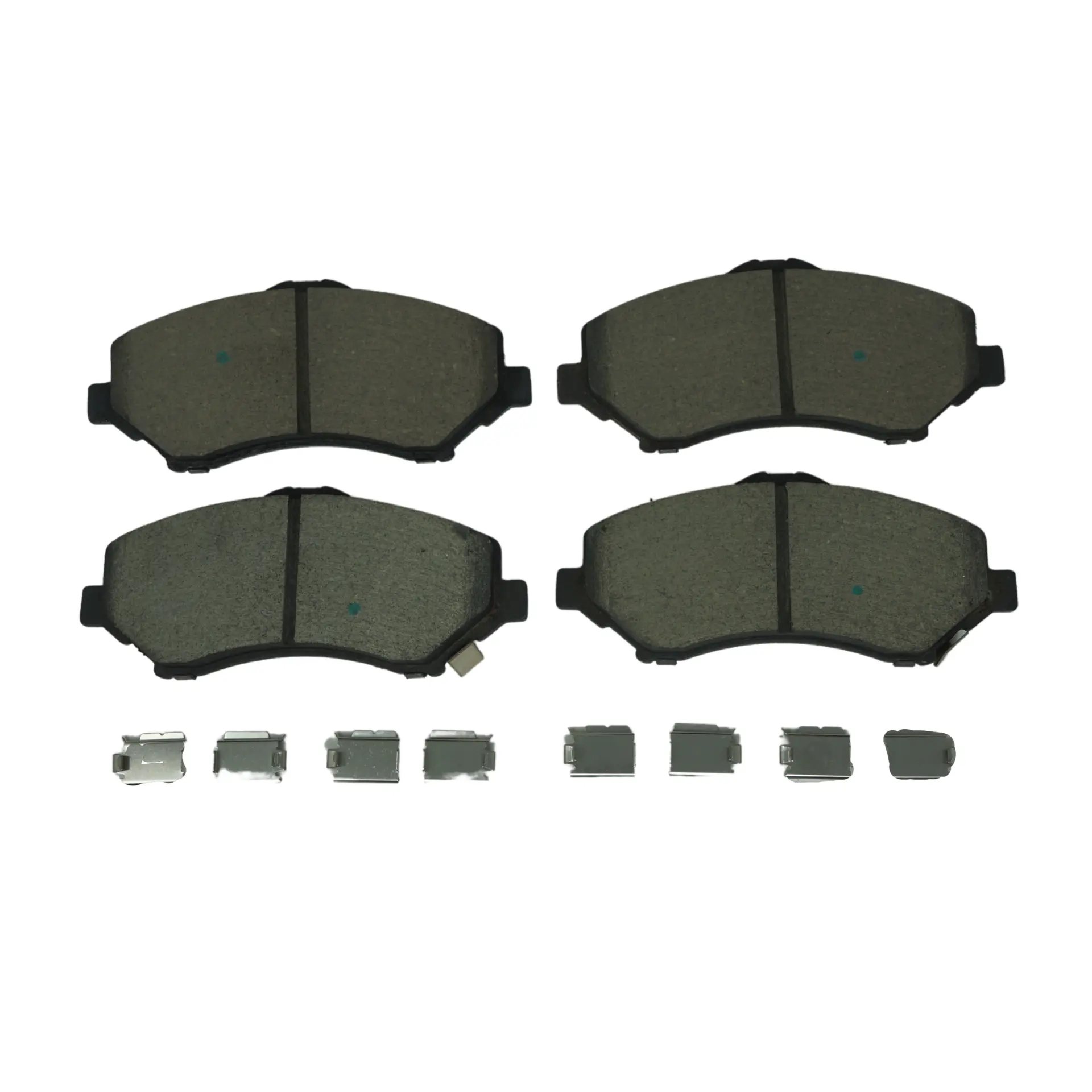 Bremex Ceramic Front Disc Brake Pad Set With Hardware
