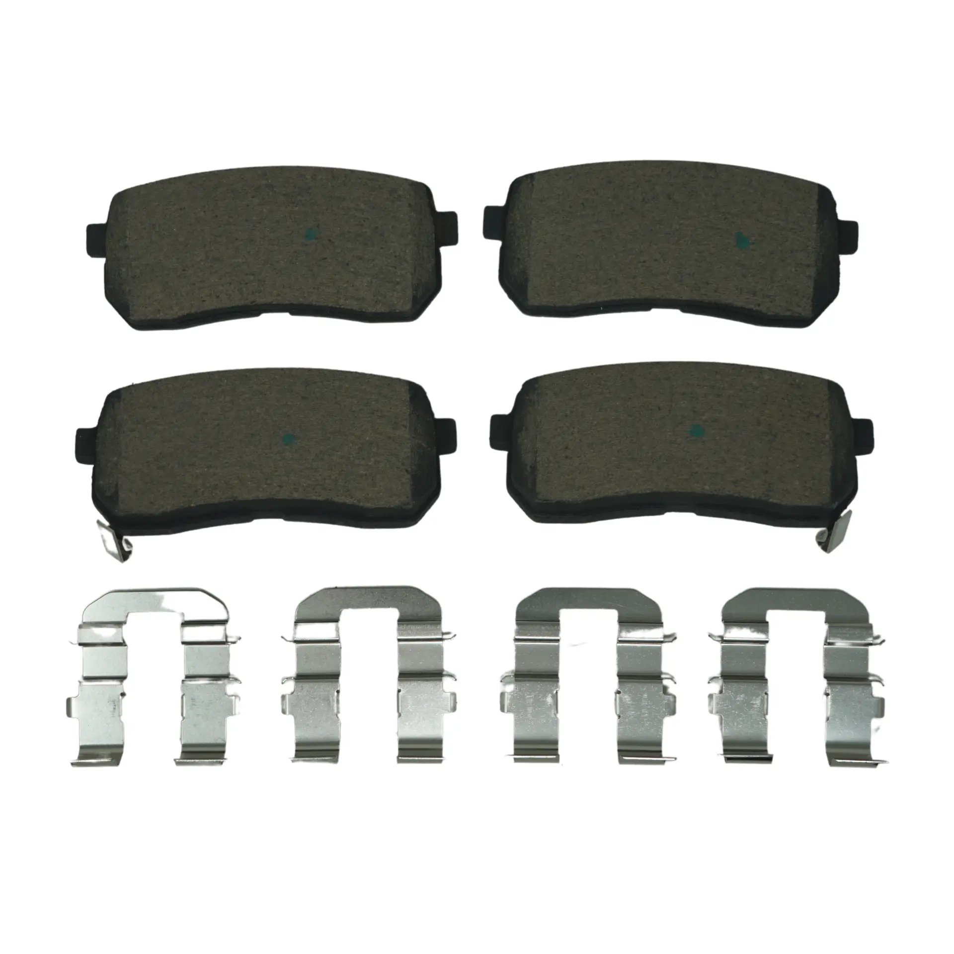 Bremex Ceramic Rear Disc Brake Pad Set With Hardware