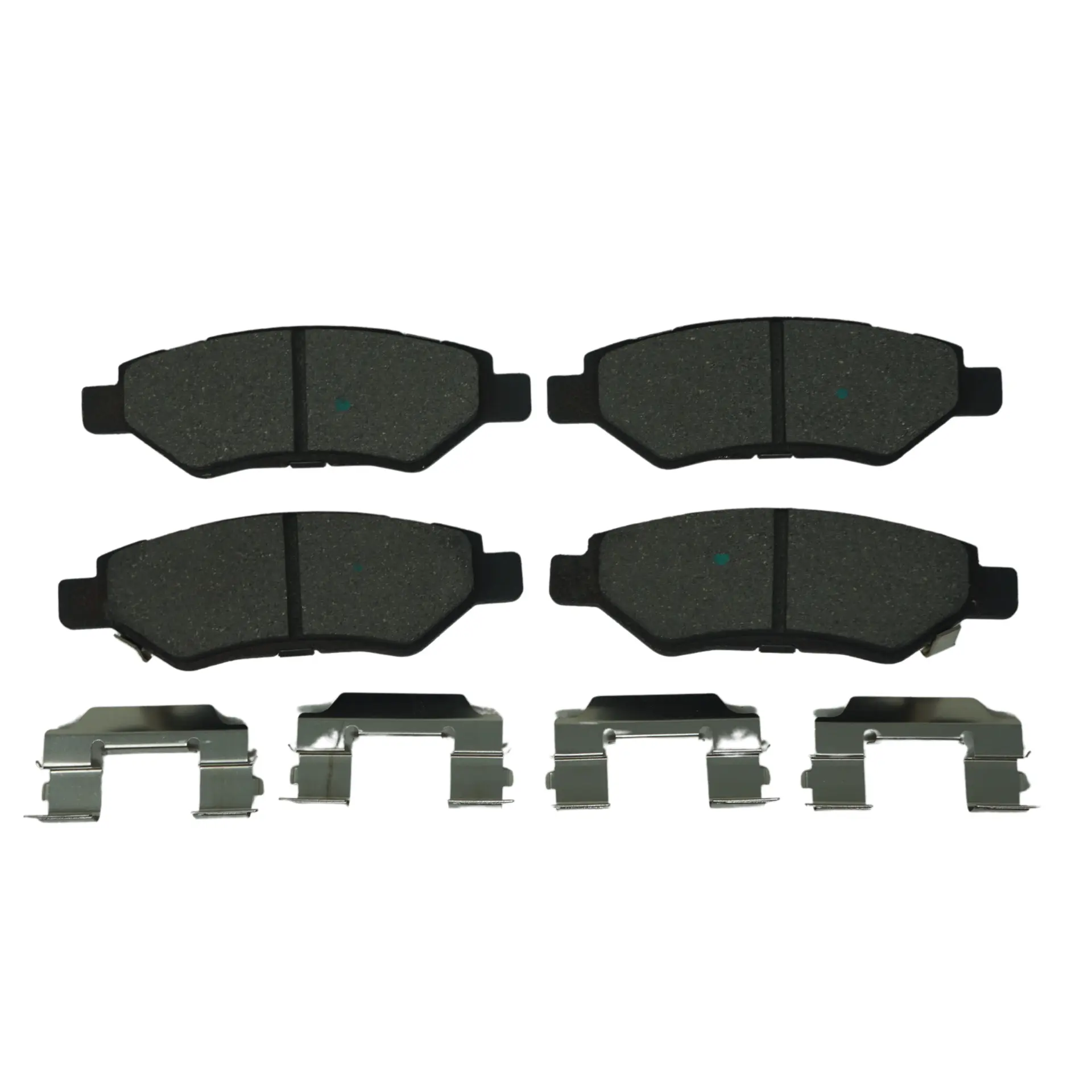 Bremex Ceramic Rear Disc Brake Pad Set With Hardware