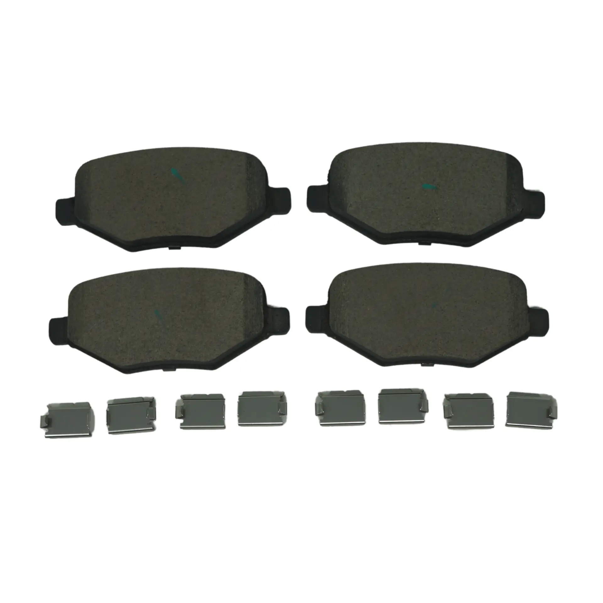 Bremex Ceramic Rear Disc Brake Pad Set With Hardware