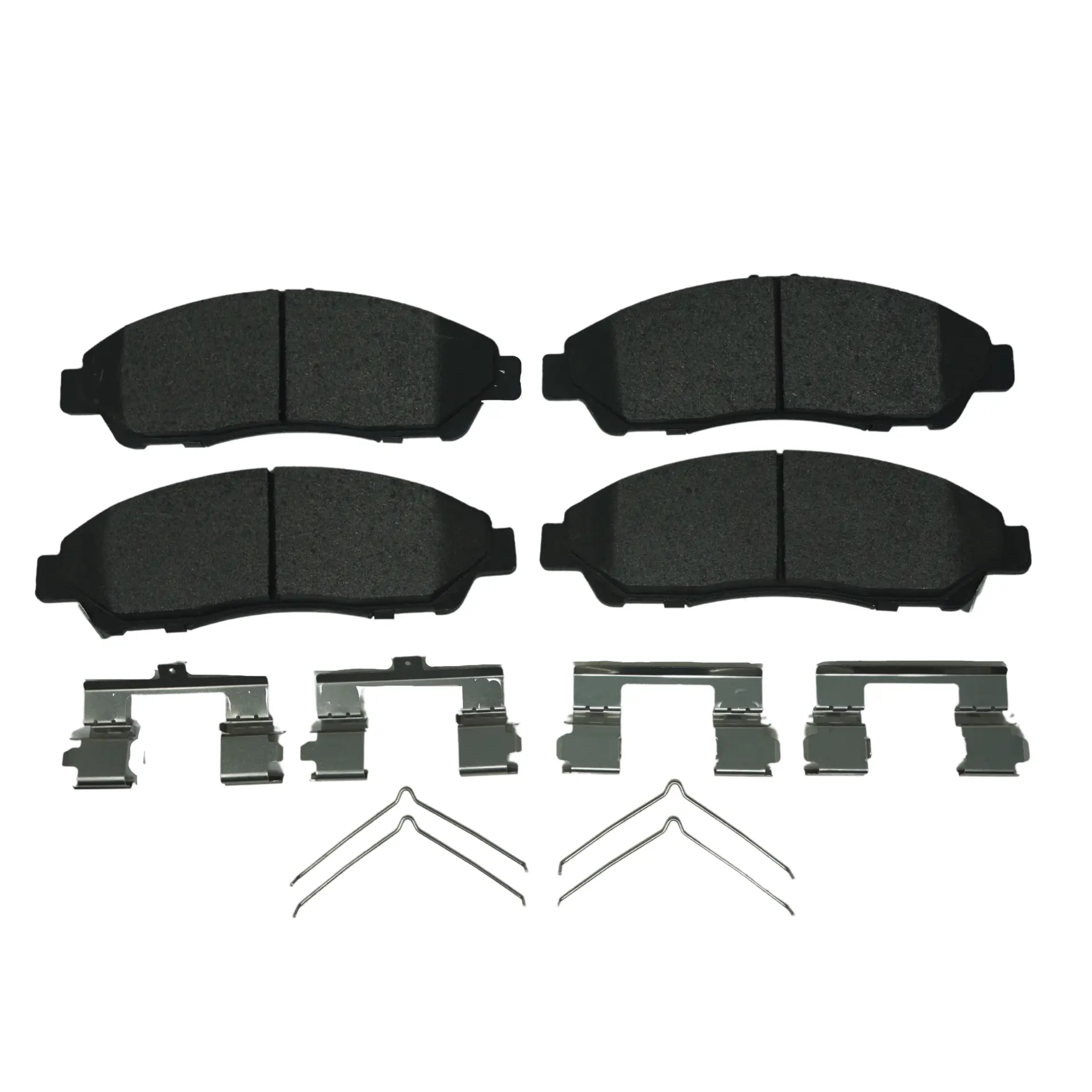 Bremex Ceramic Front Disc Brake Pad Set With Hardware