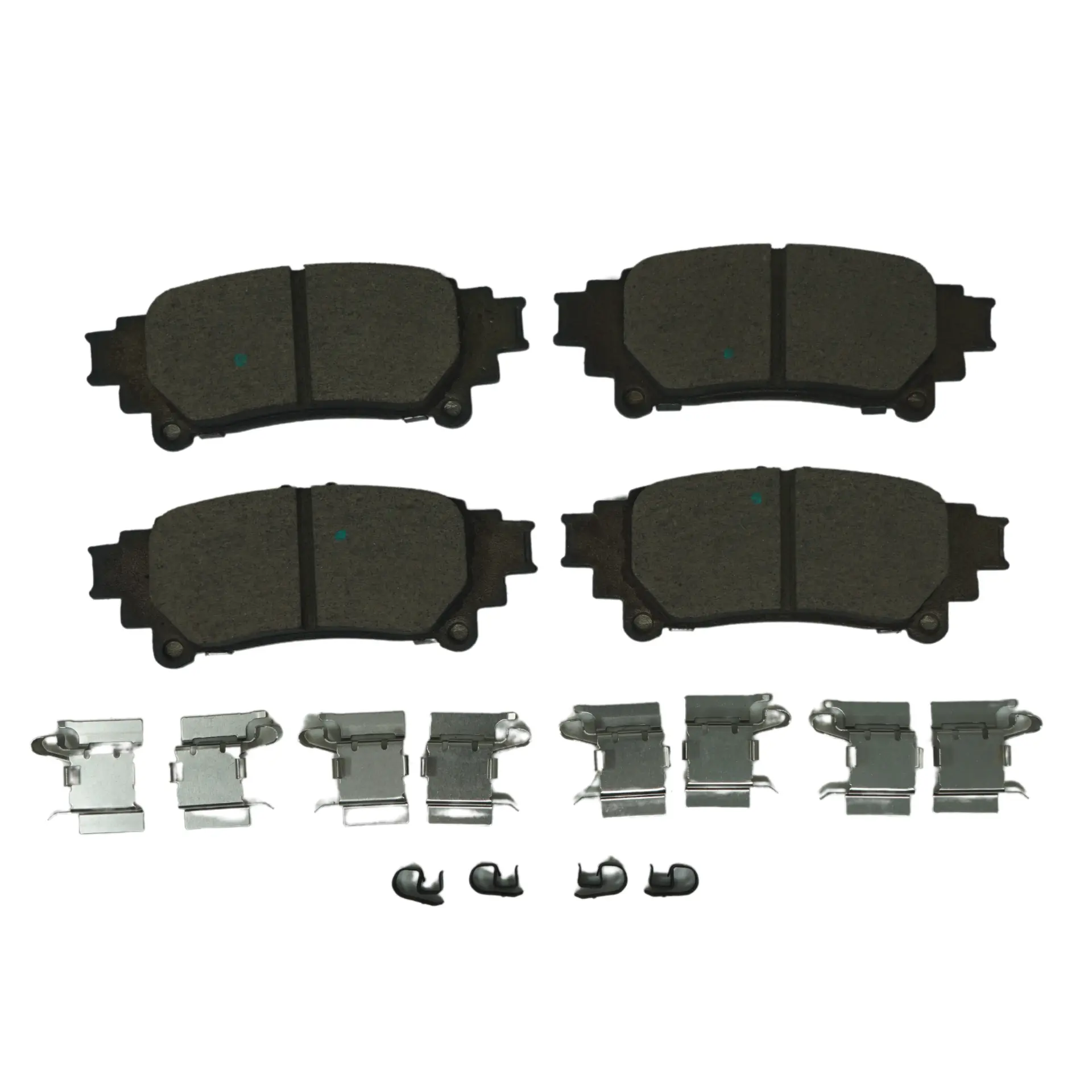 Bremex Ceramic Rear Disc Brake Pad Set With Hardware