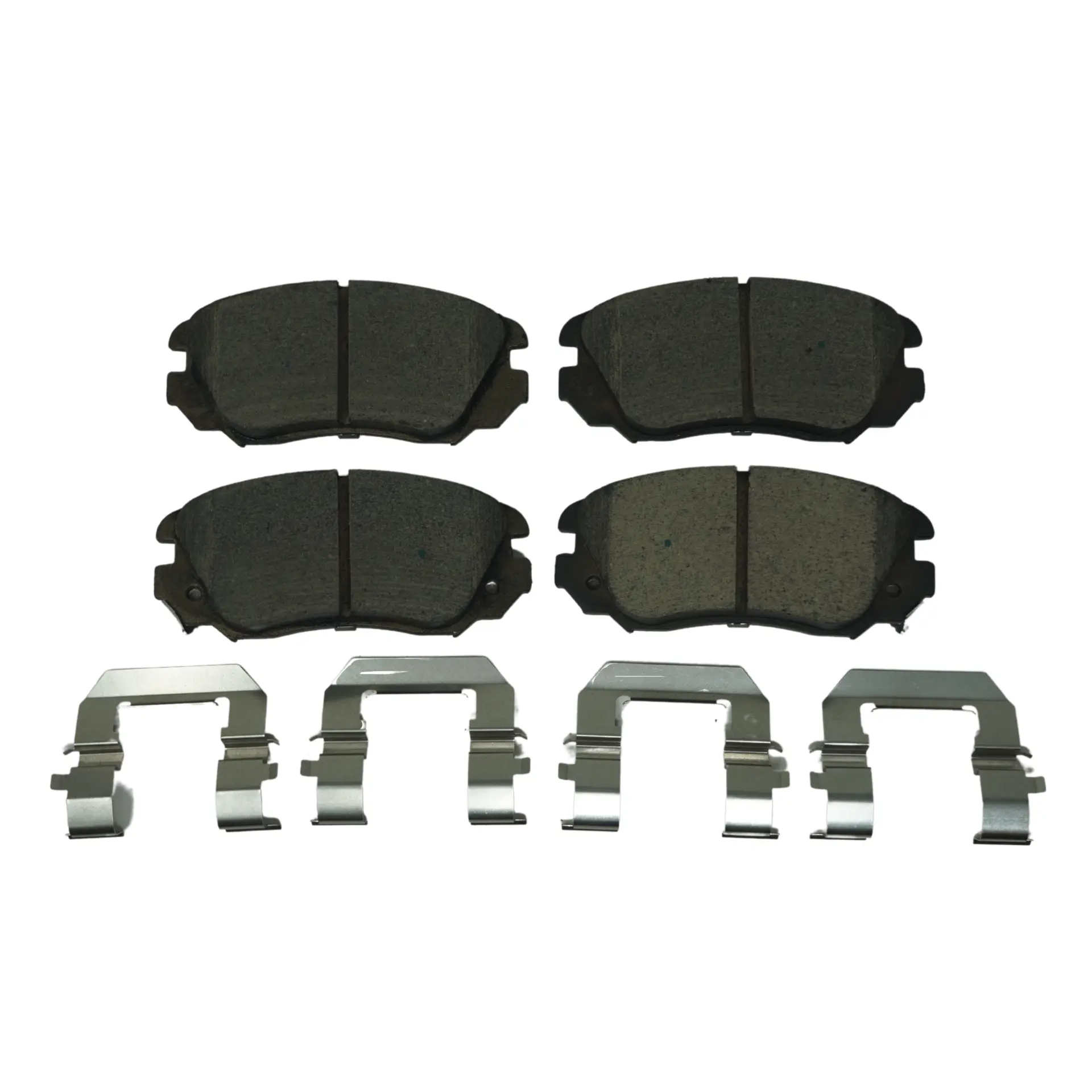 Bremex Ceramic Front Disc Brake Pad Set With Hardware