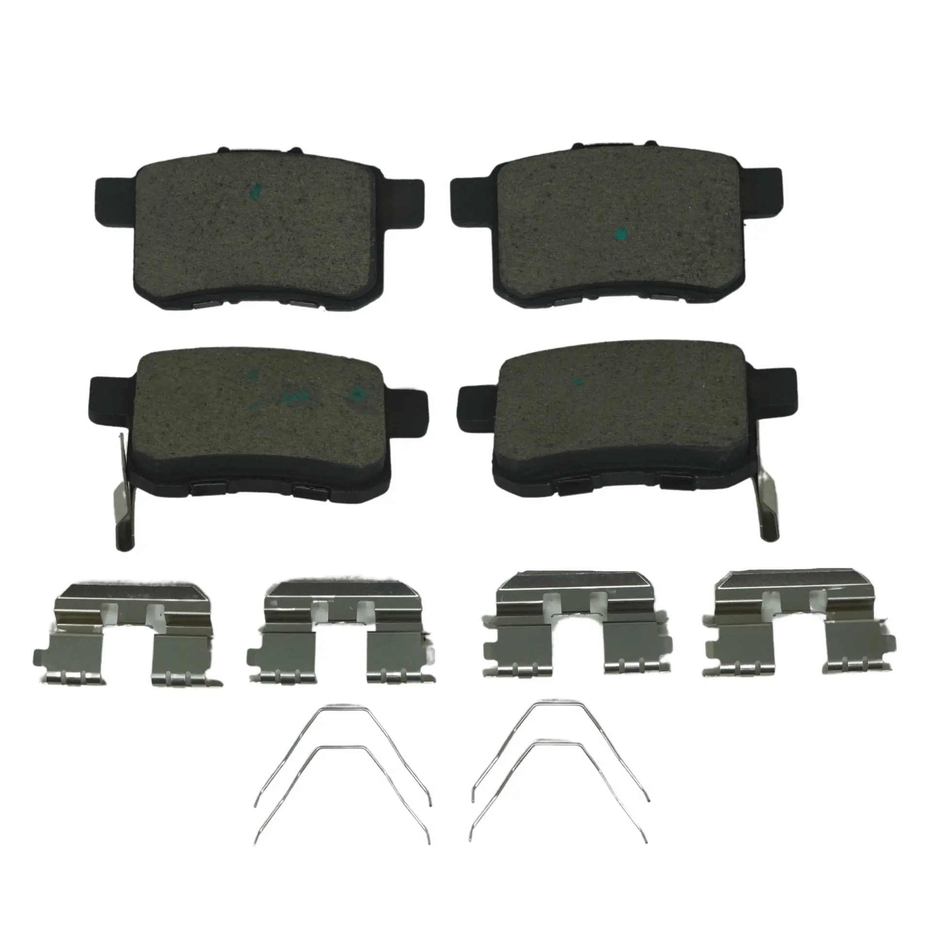 Bremex Ceramic Rear Disc Brake Pad Set With Hardware