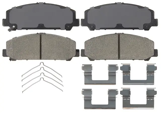 Bremex Ceramic Front Disc Brake Pad Set With Hardware