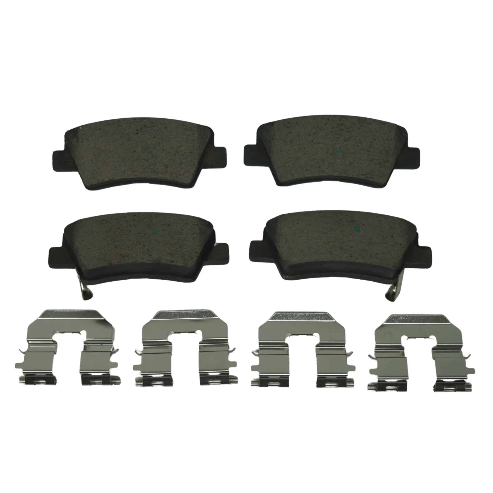 Bremex Ceramic Rear Disc Brake Pad Set With Hardware