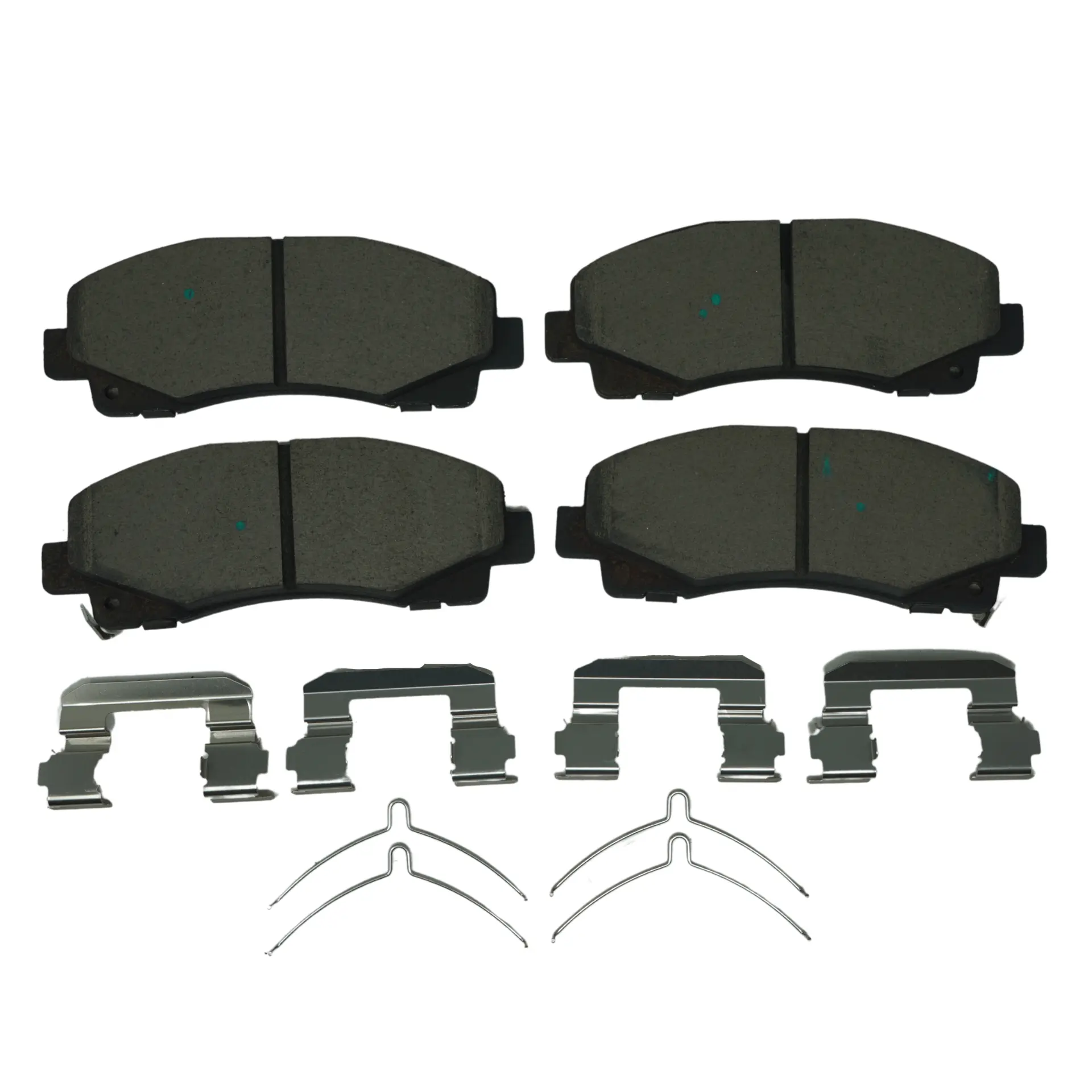 Bremex Ceramic Front Disc Brake Pad Set With Hardware