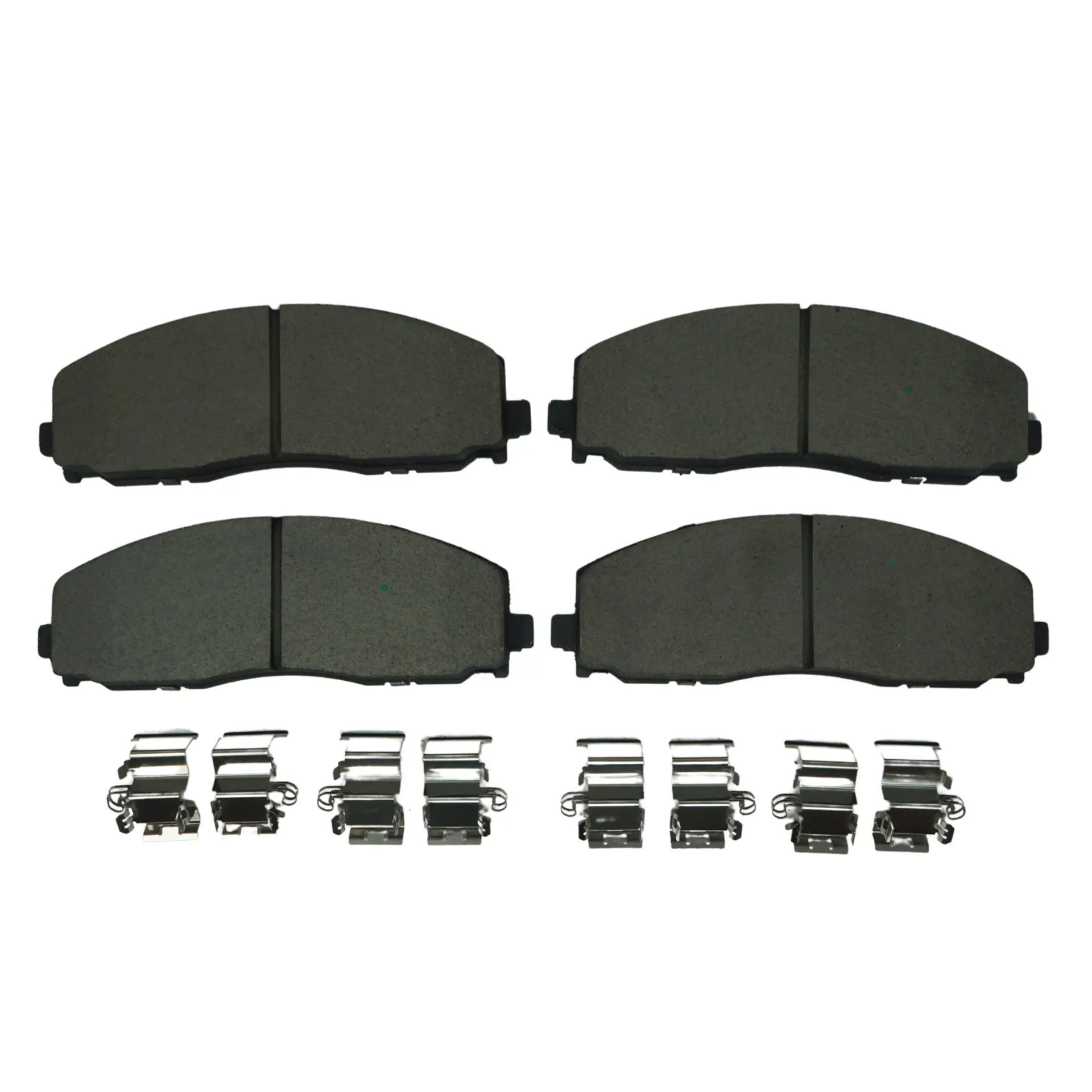 Bremex Ceramic Front Disc Brake Pad Set With Hardware